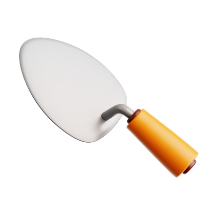 Construction Shovel  3D Icon