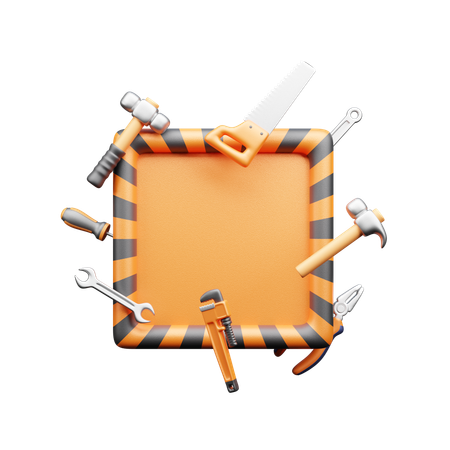 Construction Tools  3D Icon