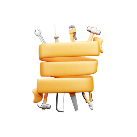 Construction Tools  3D Icon