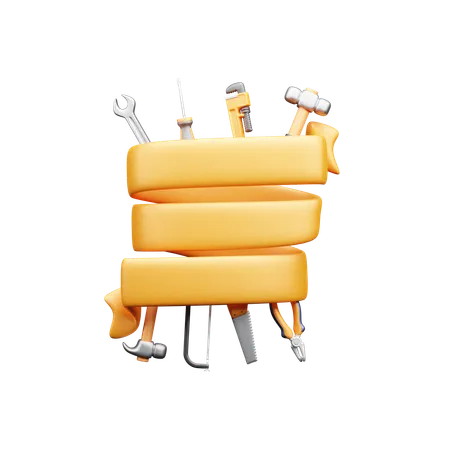 Construction Tools  3D Icon