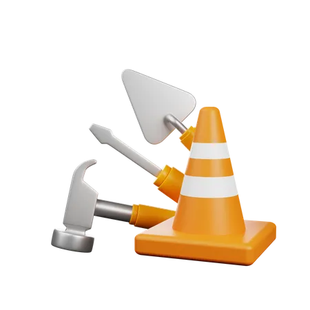 Construction Tools  3D Icon