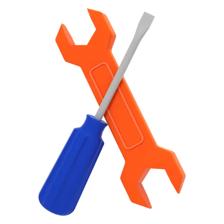 Construction Tools  3D Icon