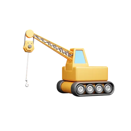 Construction Truck  3D Icon