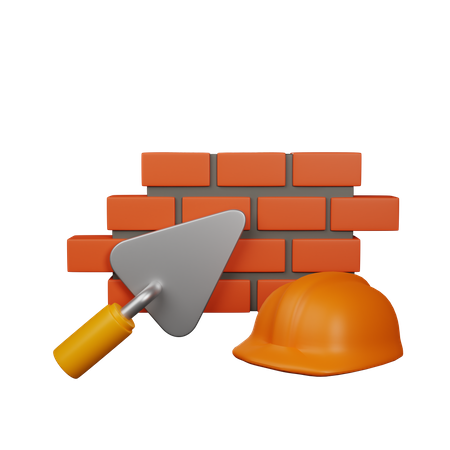 Construction Work  3D Icon