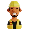 Construction Worker Avatar