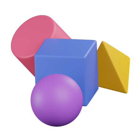 Constructor de formas  3D Icon