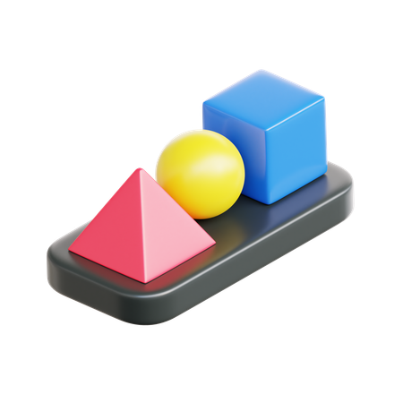 Constructor de formas  3D Icon