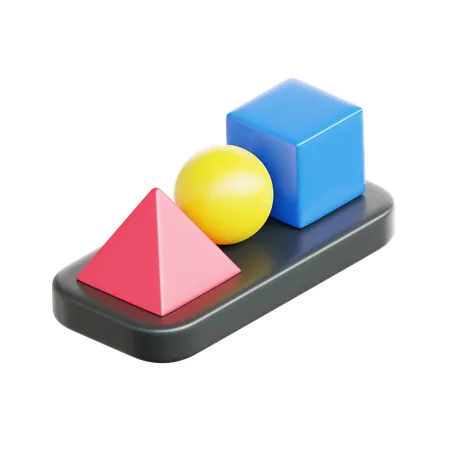 Constructor de formas  3D Icon