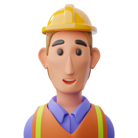 Avatar do construtor  3D Icon