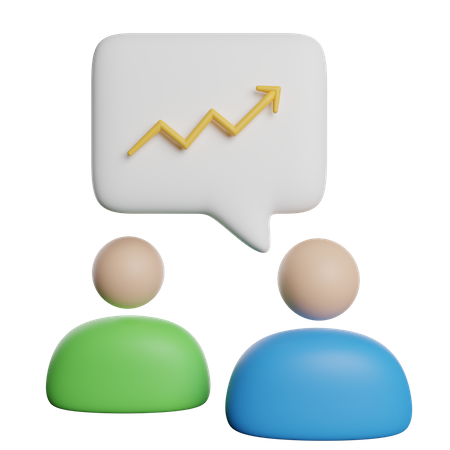 Consulta de equipe  3D Icon