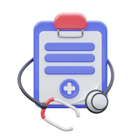 Consulta de salud  3D Icon