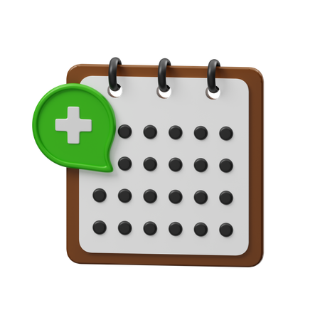 Consulta médica  3D Icon