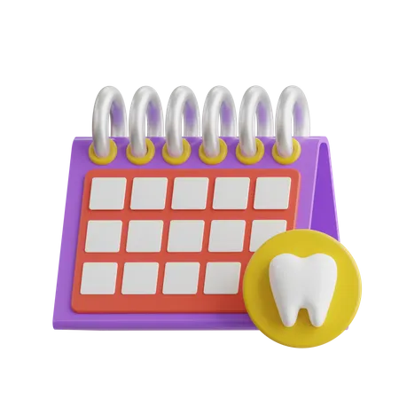 Consulta ao dentista  3D Icon