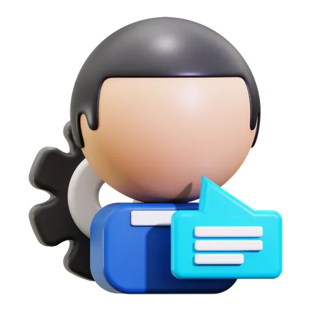 Consultant  3D Icon