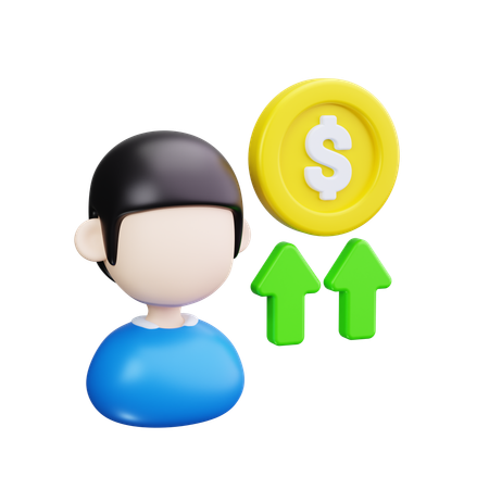 Conseiller financier  3D Icon