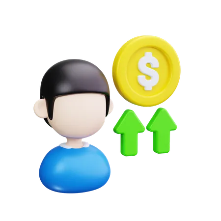 Conseiller financier  3D Icon