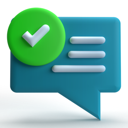 Consultar chat  3D Icon