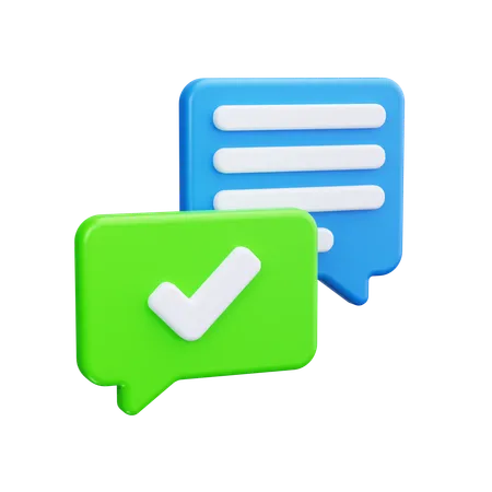 Consultar chat  3D Icon