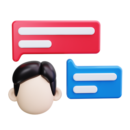 Consultation Chat  3D Icon