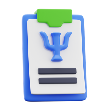 Consultation Report  3D Icon