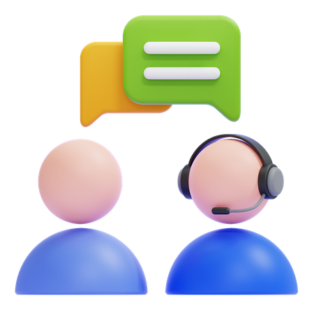 Consulting  3D Icon
