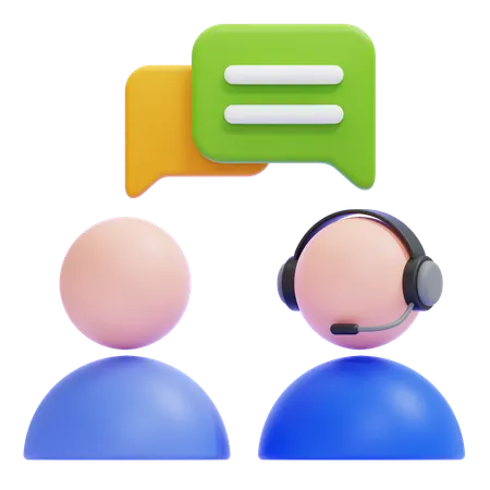 Consulting  3D Icon