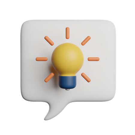 Consulting Creative Idea  3D Icon