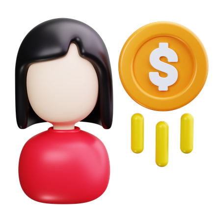 Conselheiro financeiro  3D Icon