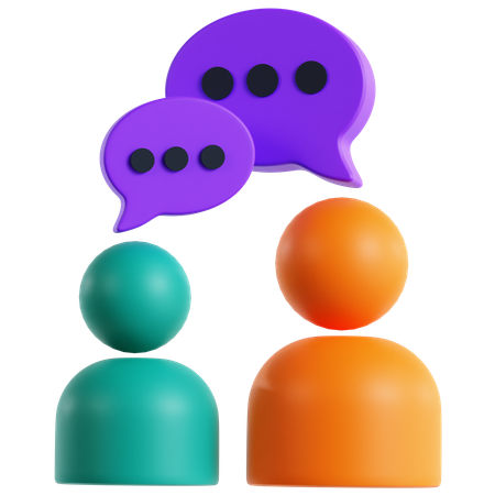 Consultoria empresarial  3D Icon