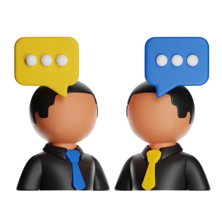 Consultoria empresarial  3D Icon