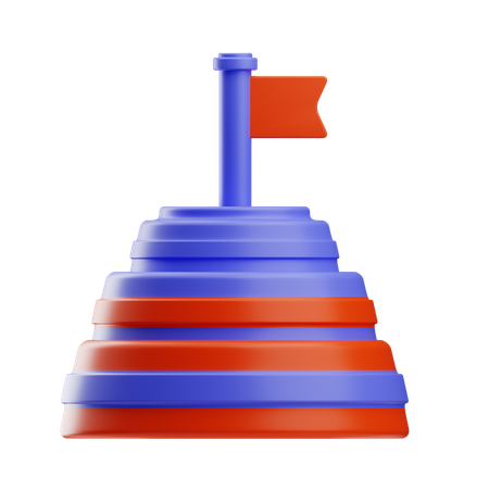Consultoria Estratégica de Objetivos  3D Icon