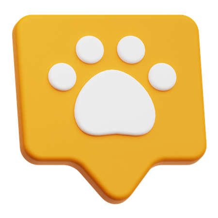 Consultoria para animais de estimação  3D Icon