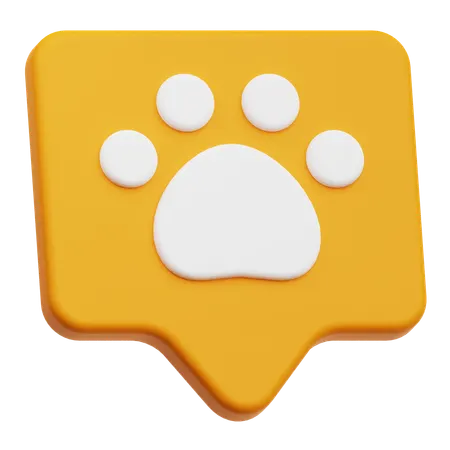 Consultoria para animais de estimação  3D Icon