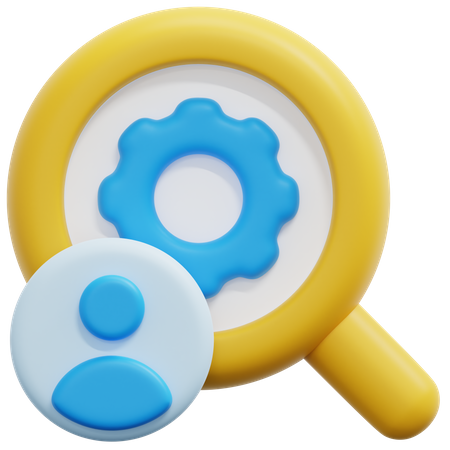 Consumer Research  3D Icon