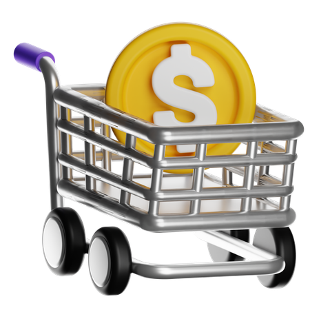 Consumer Spending  3D Icon