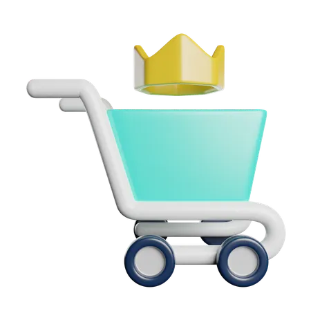 Consumerism Shopping Cart 3D Icon