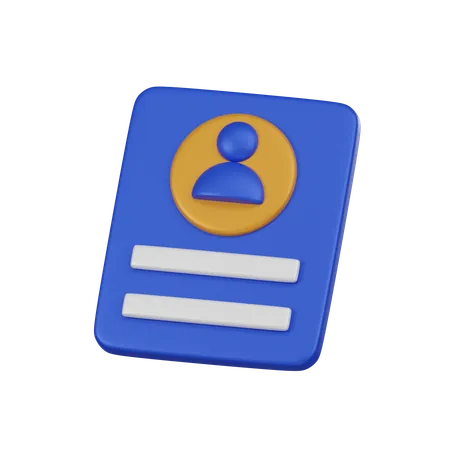 Conta  3D Icon