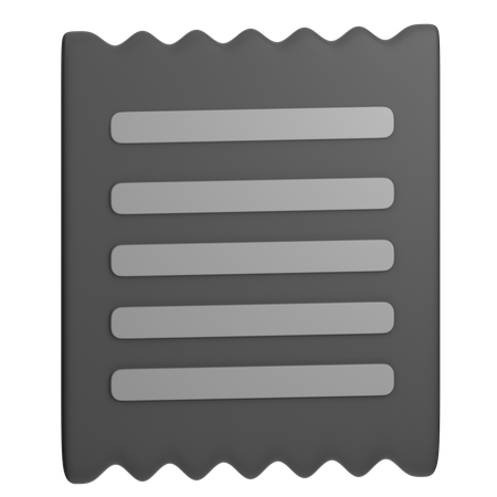 Conta  3D Icon