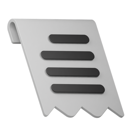 Conta  3D Icon