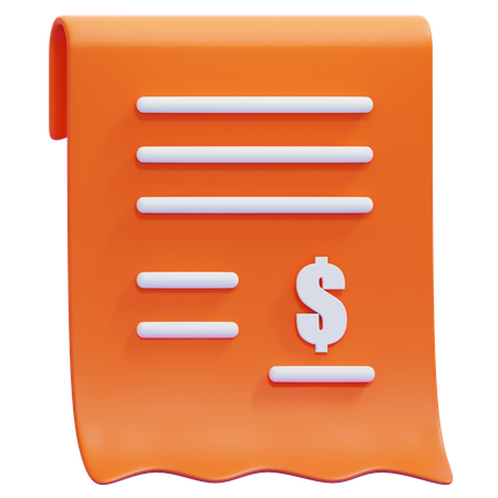 Conta  3D Icon
