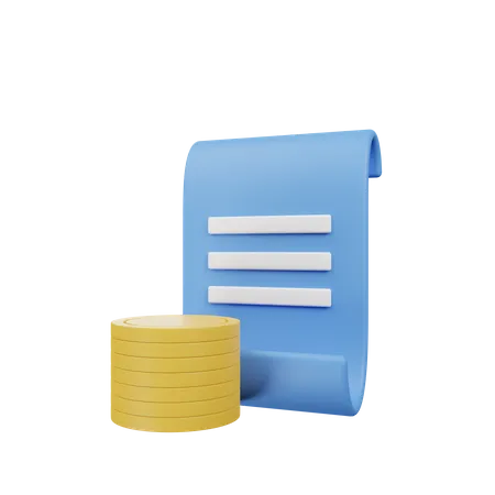 Conta  3D Icon