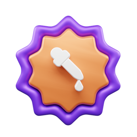 Conta-gotas  3D Icon