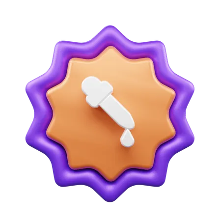 Conta-gotas  3D Icon