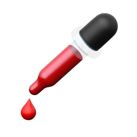 Conta-gotas  3D Icon