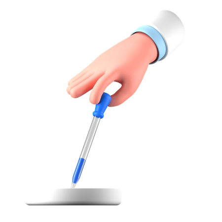 Conta-gotas  3D Icon