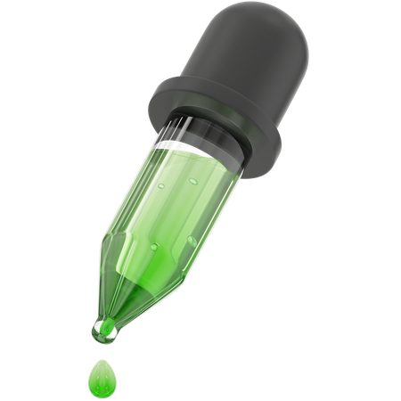 Conta-gotas  3D Icon