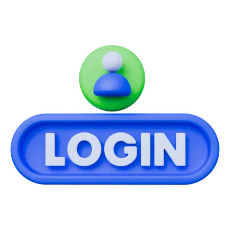 Login da conta  3D Icon