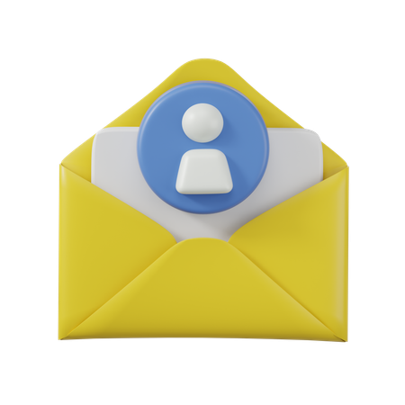 Conta de e-mail  3D Icon