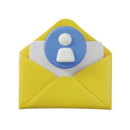 Conta de e-mail  3D Icon