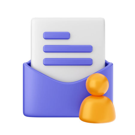 Conta de e-mail  3D Icon